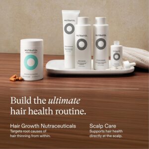 Nutrafol Women's Balance Hair Growth Supplements, Ages 45 and Up, Clinically Proven for Visibly Thicker Hair and Scalp Coverage, Dermatologist Recommended - Image 9