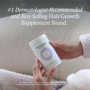 Nutrafol Postpartum Hair Growth Supplements, Clinically Tested for Visibly Thicker Hair and Less Shedding, Breastfeeding-friendly - Image 2